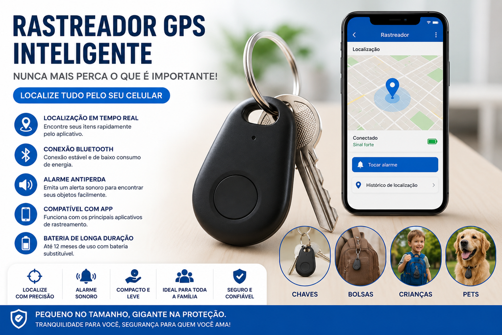 Rastreador Portátil GPS™