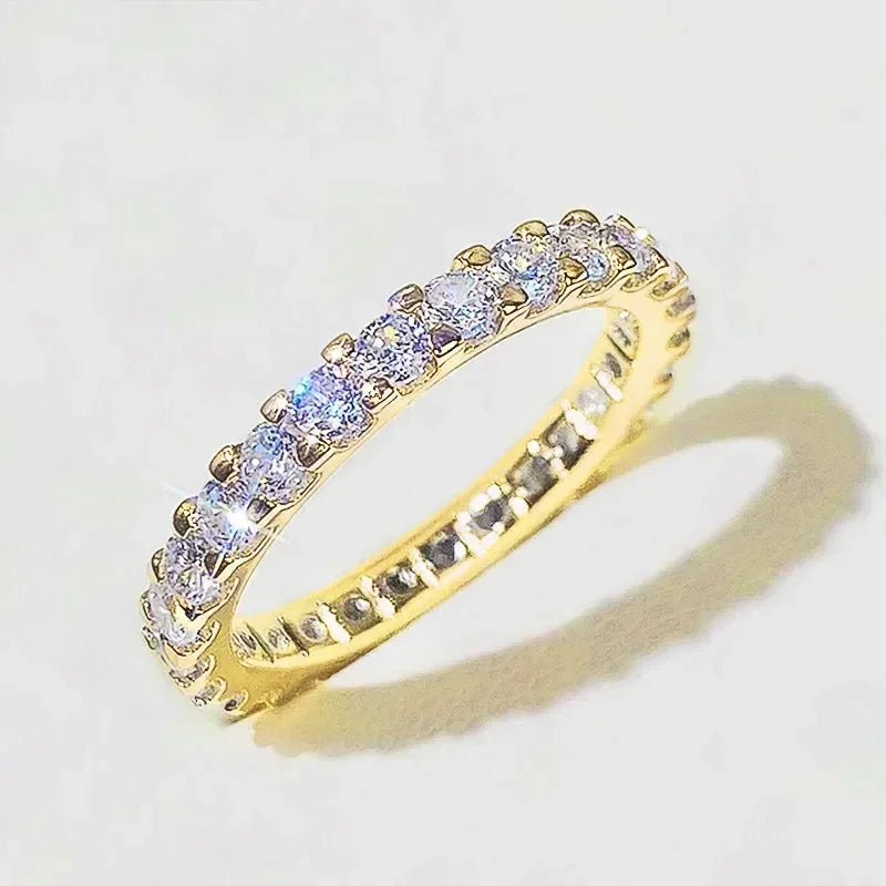 Anel Diamante Luxo