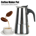 Cafeteira Italiana Aço Inox