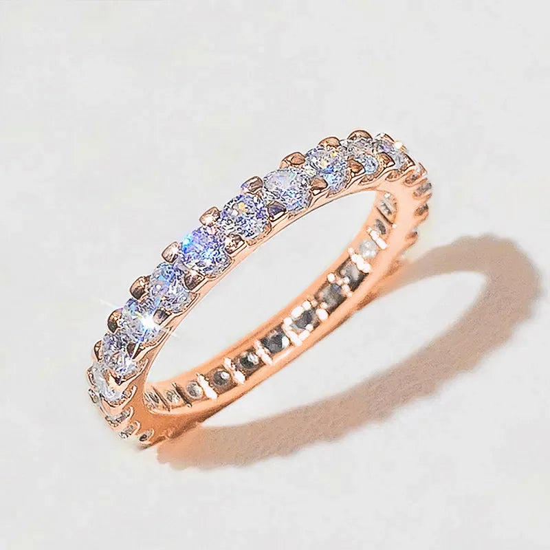 Anel Diamante Luxo
