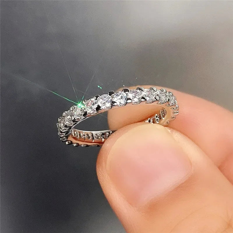 Anel Diamante Luxo