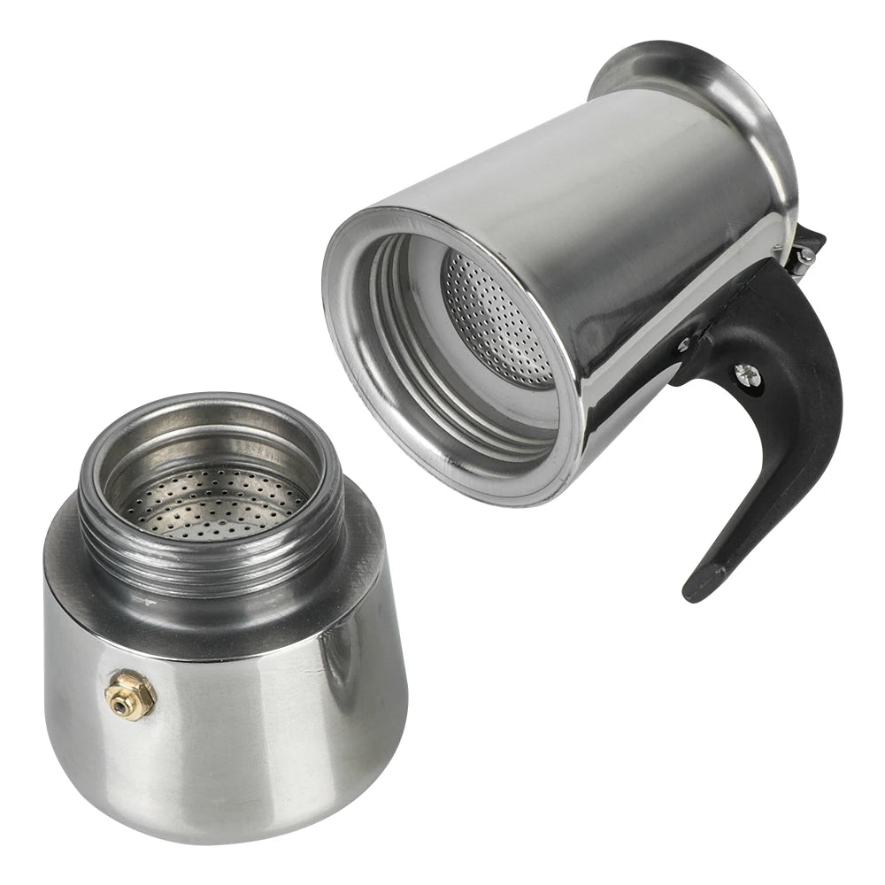 Cafeteira Italiana Aço Inox
