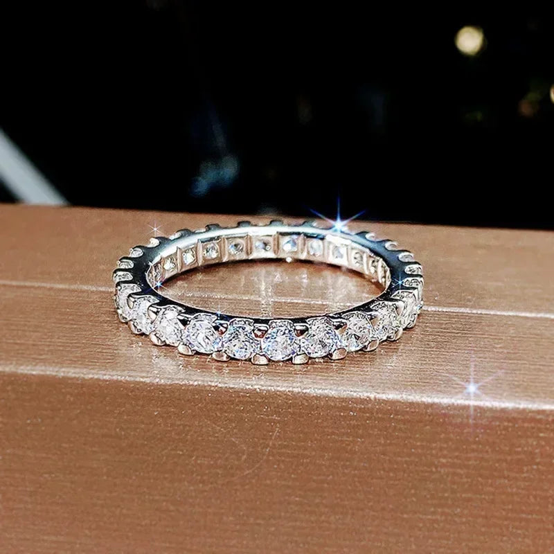Anel Diamante Luxo