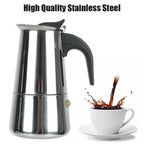Cafeteira Italiana Aço Inox